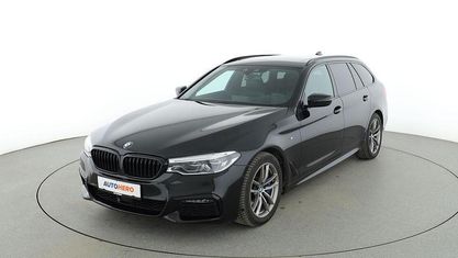 Brugt BMW 540 M Sport 340 HK (250 kW) 2018 Sort Stationcar