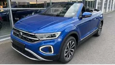 Blau Gebraucht 2025 VW T-Roc Cabriolet Style Cabrio | 36.965 € (Fairer Preis)