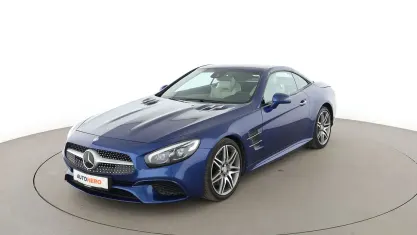 Gebraucht Mercedes SL400 367 PS (269 kW) 2016 Blau Cabrio