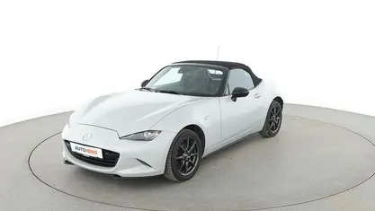 Gebraucht Mazda MX5 Exclusive-Line 131 PS (96 kW) 2016 Weiß Cabrio