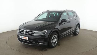 Second-hand VW Tiguan Highline 150 CP (110 kW) 2018 Negru SUV