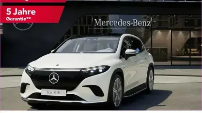 Gebraucht Mercedes EQS450+ 264 kW (360 PS) 2024 Manufaktur diamantweiß bright SUV