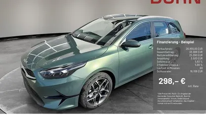 Neu Kia Ceed Sportswagon Spirit 140 PS (102 kW) 2026 Grün Kombi