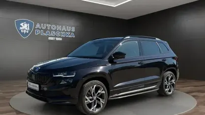 Gebraucht Skoda Karoq SportLine 190 PS (139 kW) 2024 Schwarzmagic perleffekt SUV