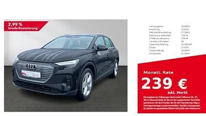 Gebraucht Audi Q4 e-tron Sport 150 kW (204 PS) 2023 Mythosschwarz SUV