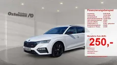 Weiß Gebraucht 2022 Skoda Octavia RS Kombi | 25.220 € (Guter Preis)