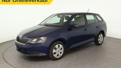 Gebraucht Skoda Fabia Ambition 75 PS (55 kW) 2017 Modra pacific/pacific blau Kombi