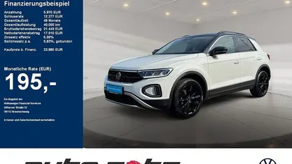 Gebraucht VW T-Roc Life 110 PS (80 kW) 2022 Weiß SUV