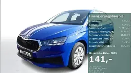 Gebraucht Skoda Fabia Active 65 PS (47 kW) 2023 Blau Kleinwagen