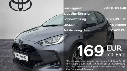 Gebraucht Toyota Yaris 116 PS (85 kW) 2025 Marlingrau Kleinwagen