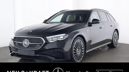 Schwarz Gebraucht 2025 Mercedes E300 AMG Kombi | 56.880 € (Fairer Preis)