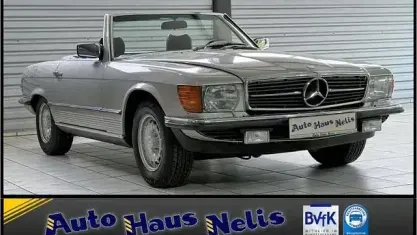Brugt Mercedes SL500 231 HK (169 kW) 1983 Sølv Cabriolet