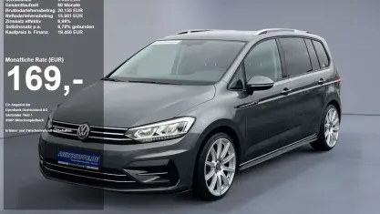 Gebraucht VW Touran Comfortline 150 PS (110 kW) 2019 Grau met Van / Kleinbus
