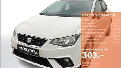 Weiss Gebraucht 2019 Seat Ibiza FR Kleinwagen | 12.980 € (Fairer Preis)