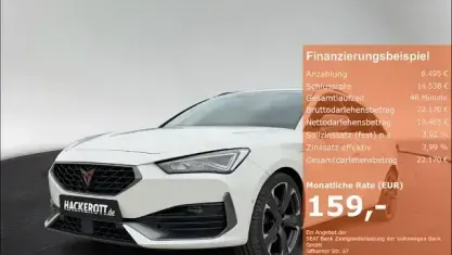 Gebraucht Cupra Leon VZ 245 PS (180 kW) 2023 Weiss Kombi
