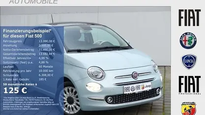 Hellgruen Gebraucht 2023 Fiat 500 Dolcevita Limousine | 13.990 € (Fairer Preis)