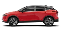 Pearl white/black m (metallic) Gebraucht 2022 Nissan Qashqai Tekna SUV | 24.849 € (Fairer Preis)
