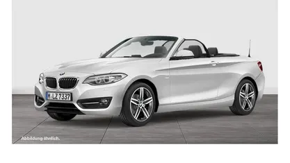 Weiß Gebraucht 2017 BMW 218 Sport Line Cabrio | 19.380 € (Fairer Preis)