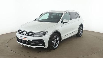 Używany VW Tiguan Highline 150 KM (110 kW) 2019 Biały SUV