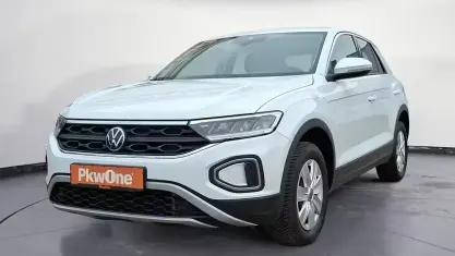 Gebraucht VW T-Roc Basis 110 PS (80 kW) 2022 Weiß SUV