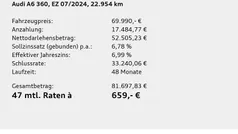 Gebraucht 2024 Audi A6 S-Line Kombi | 69.990 €
