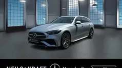 Hightechsilber Gebraucht 2024 Mercedes C300e AMG Kombi | 51.770 € (Fairer Preis)