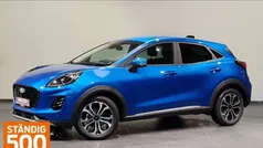 Blau, desert island blue metallic Gebraucht 2024 Ford Puma Titanium SUV | 24.250 € (Guter Preis)