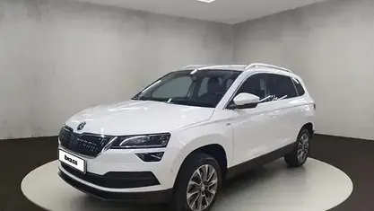Candyweiß Gebraucht 2021 Skoda Karoq Clever SUV | 24.950 € (Fairer Preis)