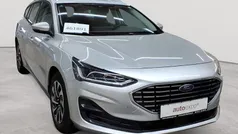 Moondust silber metallic Gebraucht 2023 Ford Focus Titanium Kombi | 14.790 € (Fairer Preis)