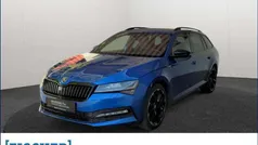 Blau Gebraucht 2021 Skoda Superb SportLine Kombi | 32.870 € (Fairer Preis)