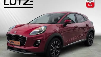 Rot Gebraucht 2021 Ford Puma Titanium SUV | 18.555 € (Fairer Preis)