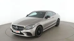 Grau Gebraucht 2022 Mercedes C220 AMG line Coupé | 38.260 € (Guter Preis)