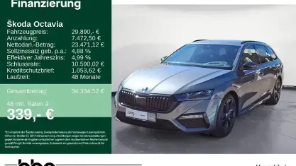 Gebraucht Skoda Octavia RS 200 PS (147 kW) 2023 Grau Kombi