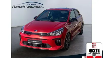 Rot Gebraucht 2018 Kia Rio GT-Line Limousine | 13.489 € (Fairer Preis)