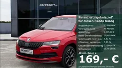 Rot Gebraucht 2022 Skoda Karoq SportLine SUV | 25.980 € (Fairer Preis)