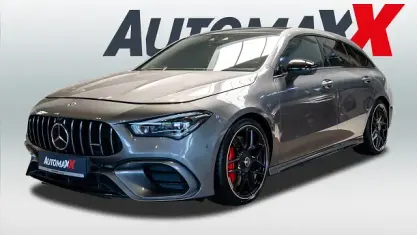 Gebraucht Mercedes CLA45 AMG Shooting Brake AMG 421 PS (309 kW) 2021 Grau Kombi