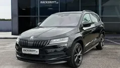 Schwarz Gebraucht 2020 Skoda Karoq SportLine SUV | 29.470 € (Fairer Preis)