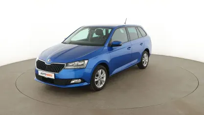 Gebraucht Skoda Fabia Ambition 95 PS (69 kW) 2020 Blau Kleinwagen