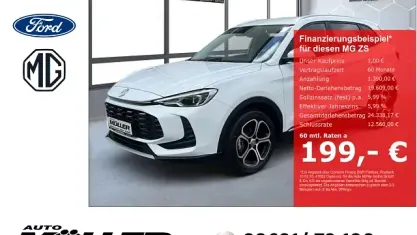 Neu MG ZS Comfort 116 PS (85 kW) 2026 Weiß SUV