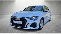 Weiß Gebraucht 2024 Audi A3 Sportback S-Line Limousine | 35.969 € (Guter Preis)