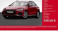 Rot Gebraucht 2024 Audi A3 Sportback S-Line Limousine | 33.626 € (Fairer Preis)