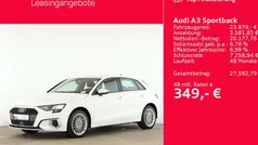 Ibisweiß Gebraucht 2022 Audi A3 Sportback e-tron Advanced Limousine | 23.879 € (Fairer Preis)