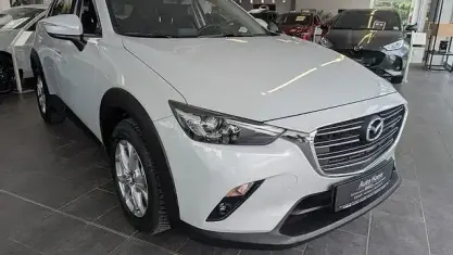 Gebraucht Mazda CX-3 Exclusive 121 PS (88 kW) 2019 Weiß SUV