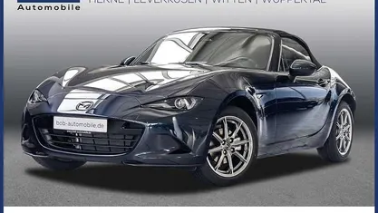 Deep crystal blue Gebraucht 2025 Mazda MX5 Exclusive-Line Cabrio | 29.777 € (Guter Preis)