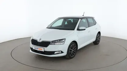 Gebraucht Skoda Fabia Clever 95 PS (69 kW) 2018 Weiß Limousine
