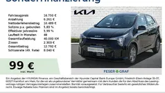 Auroraschwarz Neu 2025 Kia Picanto Vision Kleinwagen | 16.750 € (Fairer Preis)