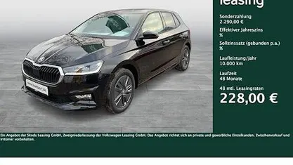 Neu Skoda Fabia Tour 150 PS (110 kW) 2026 Schwarz Kleinwagen