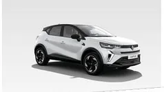 Perlmuttweiß metallic, black pearlschwarz metall (weiß) Gebraucht 2025 Renault Captur Techno SUV | 28.389 € (Fairer Preis)