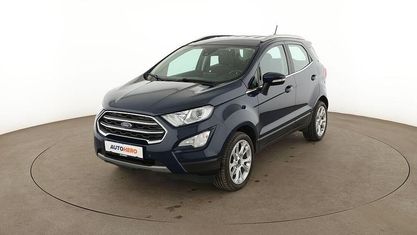 Brugt Ford Ecosport Titanium 125 HK (91 kW) 2020 Blå SUV