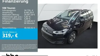Usado VW Touran Comfortline 150 HP (110 kW) 2025 Preto Monovolume